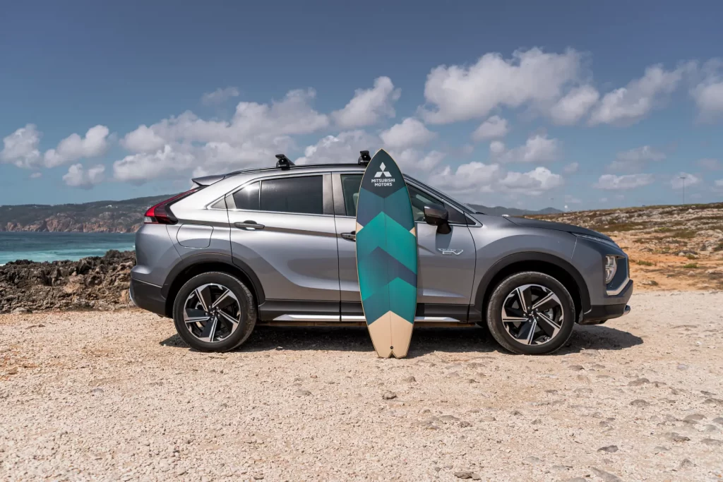 Eclipse Cross PHEV na praia